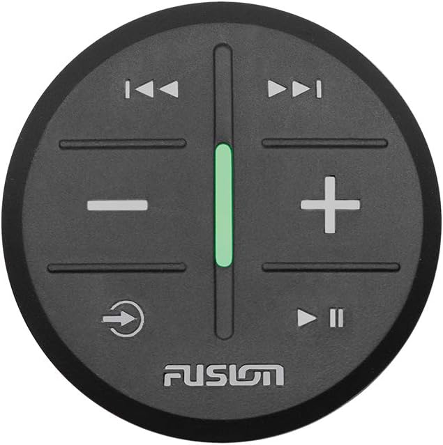 Fusion MS-RA70NSX Marine Entertainment System with Three Wireless Remotes for Three Zones - Black