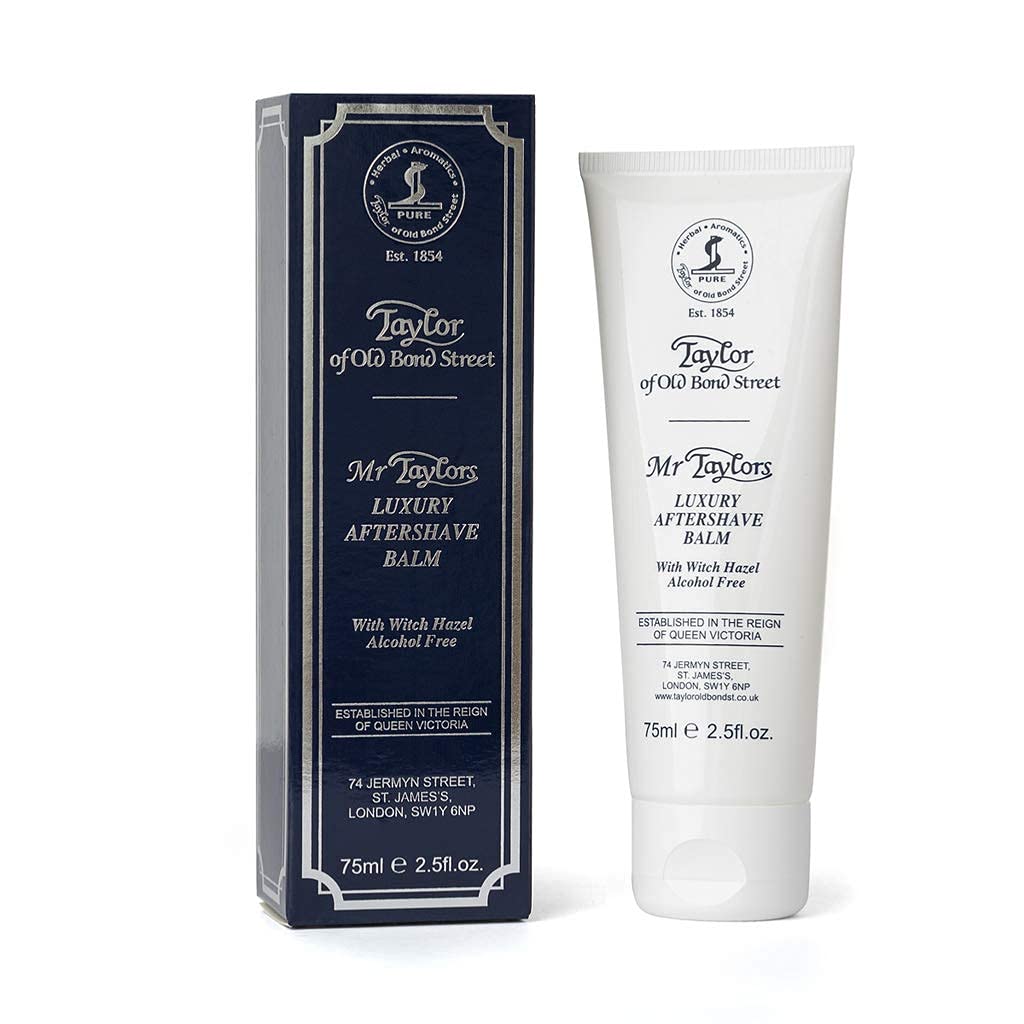 Taylor of Old Bond Street Mr Taylor's Luxury Aftershave Balm 75g - Pack of 2