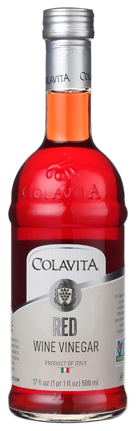 Colavita Wine Vinegar - Aged White Wine Vinegar, 17 Fl Oz