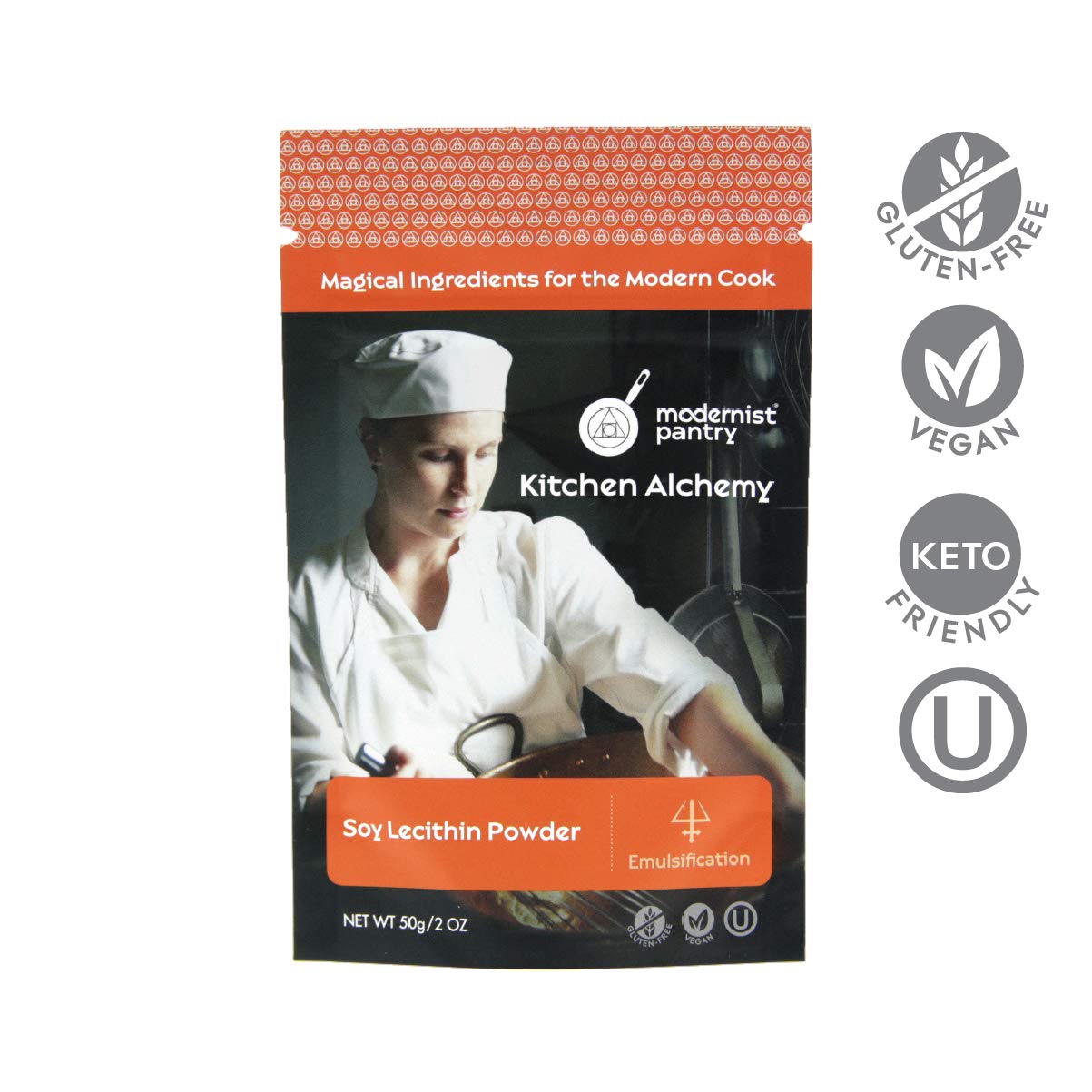 Pure Soy Lecithin Powder Vegan OU Kosher Certified - 50g/2oz