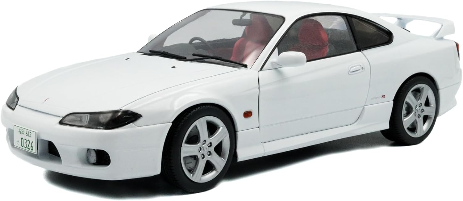 Solido Nissan Silvia S15 Spec-R Aero – 1:18 Diecast Model JDM Drift Legend Collectible