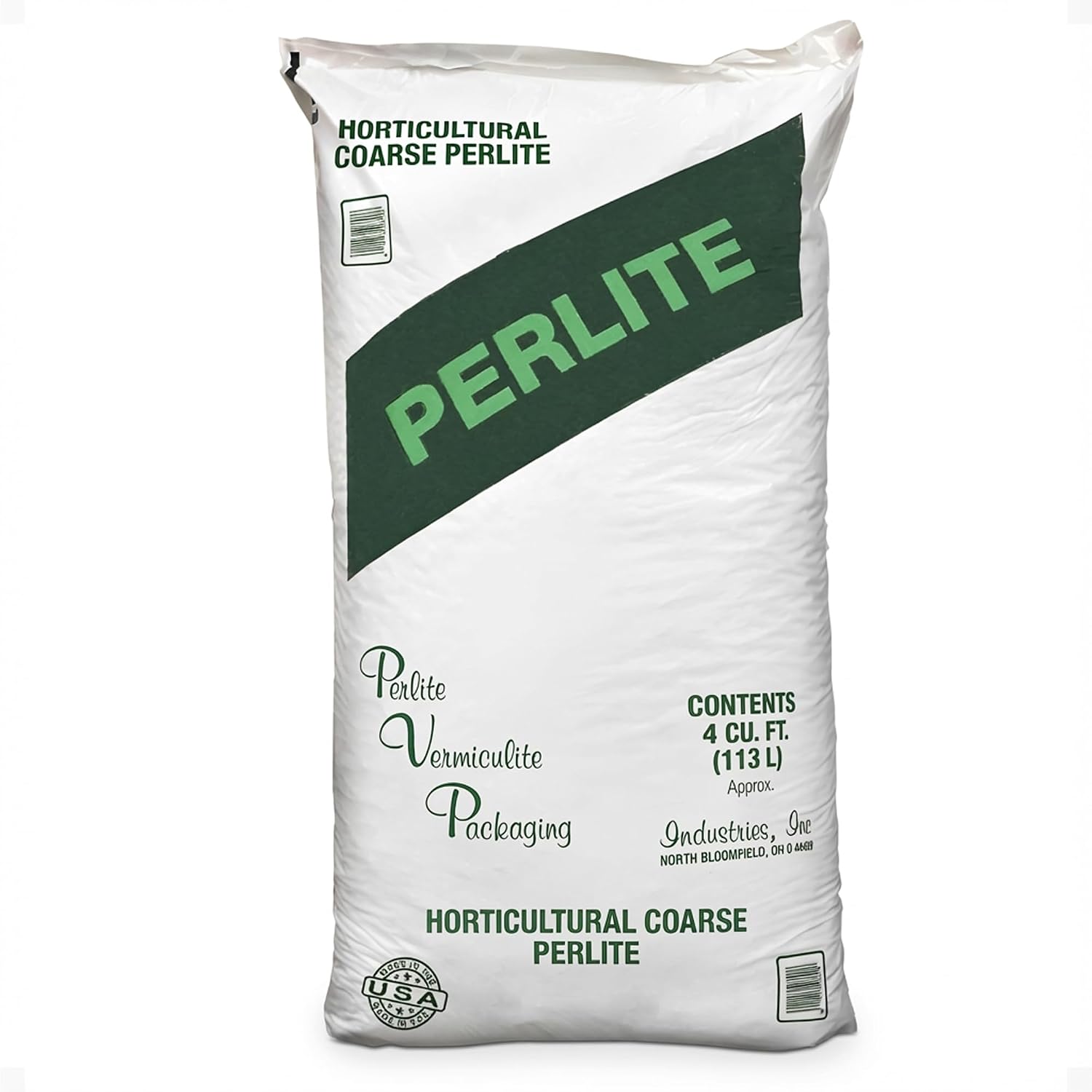 PVP Industries Organic Coarse Perlite for Planting and Garden Soil, 120 Qt, 4 Cu Ft - Lightweight Growing Media for Indoor Plants, Outdoor Gardening