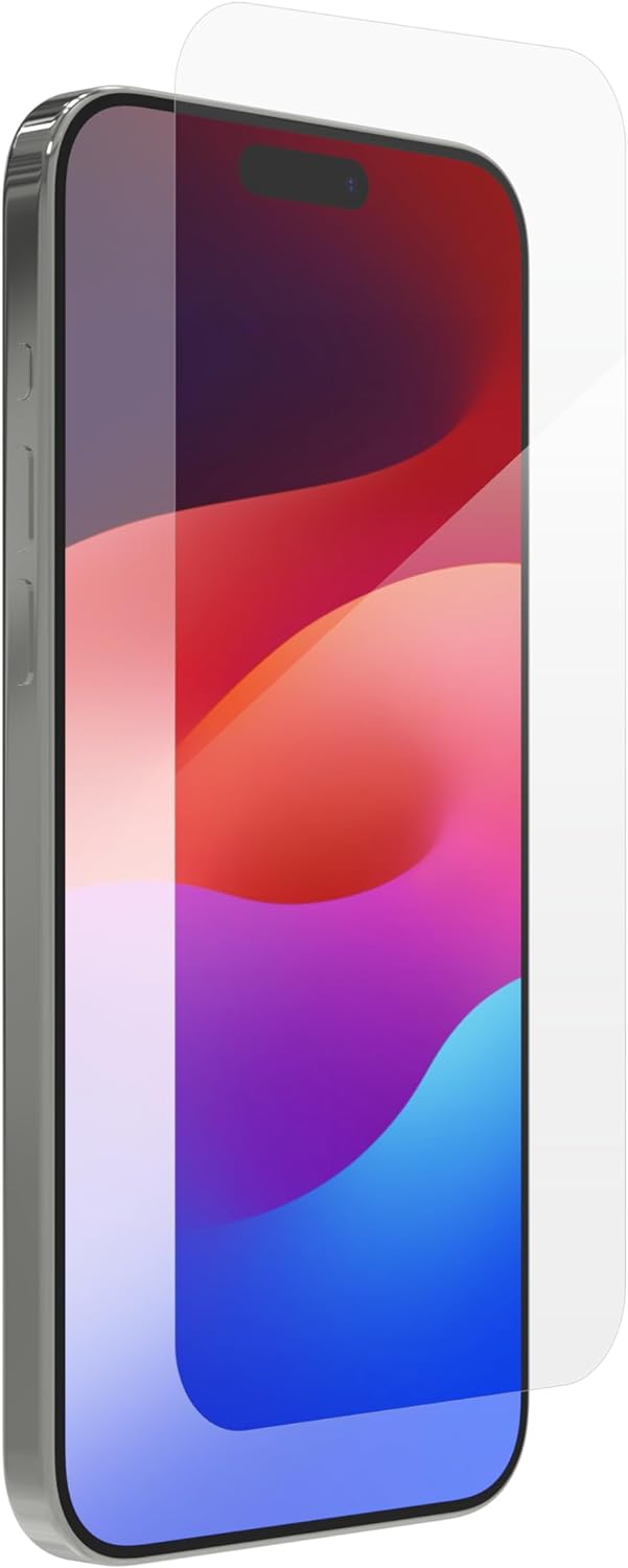 ZAGG Glass Elite VisionGuard+ Screen Protector - iPhone 12 Mini - Impact Protection, Scratch, Fingerprint, Smudge, InvisibleShield, Oil Resistant