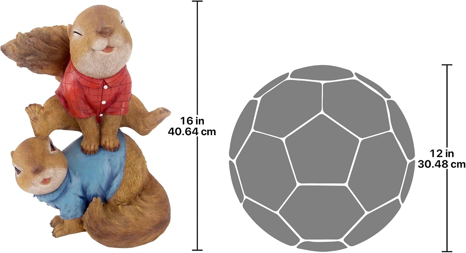 Design Toscano Squirrel Statue: Grandmother