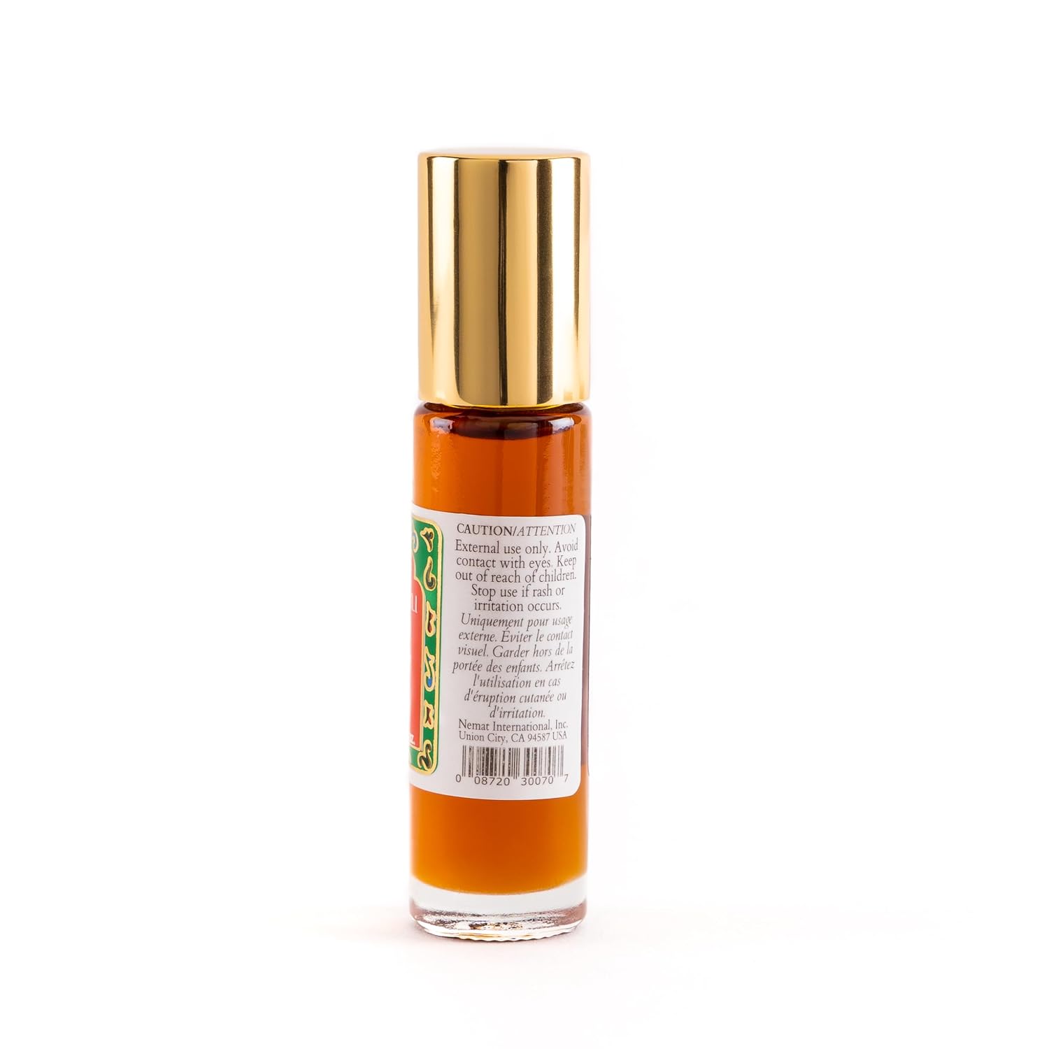 Nemat Amber Perfume Oil Roll-On for Women & Men, 10 ml | Long lasting fragrance, Alcohol free, Essential oil based, Vegan formula, Clean scent, Unisex body oil