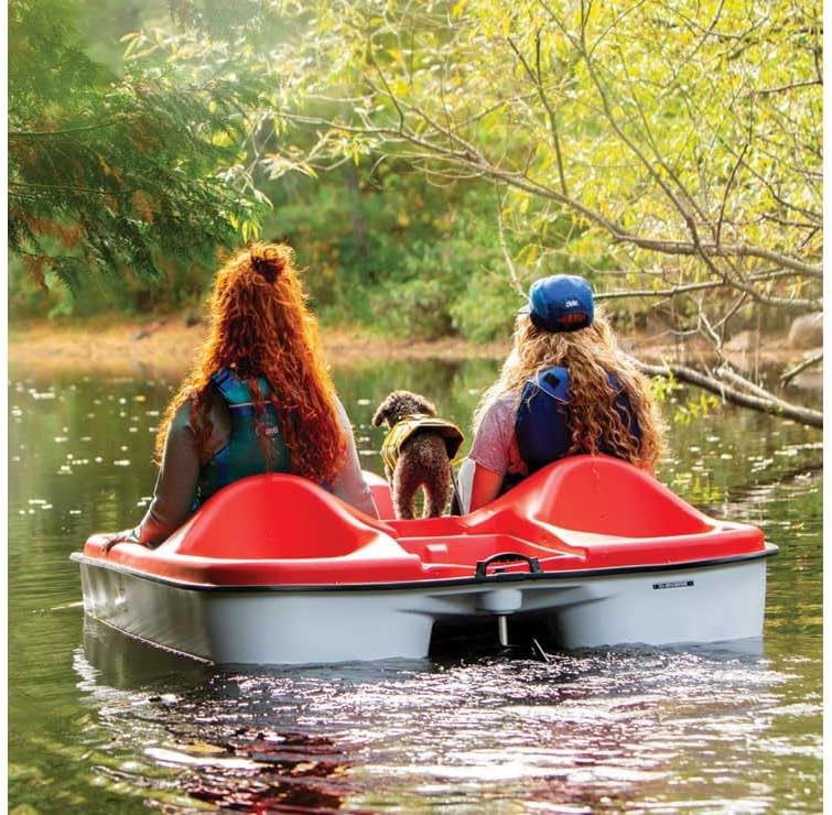 Pelican Monaco Pedal Boat Red / White