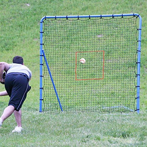 EZGoal Multi-Sport Folding Rebounder Net, 6 x 6-Feet, (Color may vary)