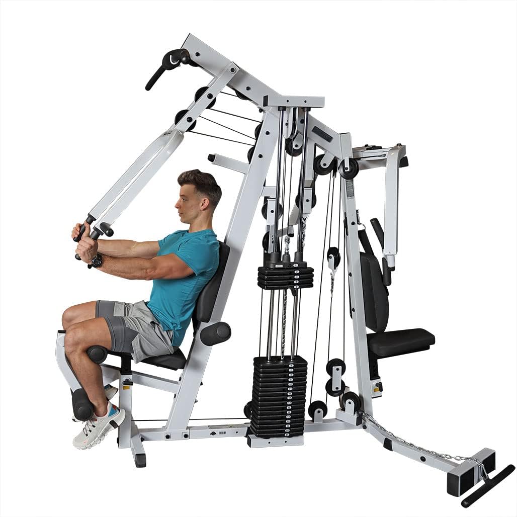 Body-Solid Multi-Station, Single Weight Stack Home Gym Machine, Arm & Leg Strength Training Functional Exercise Workout Station