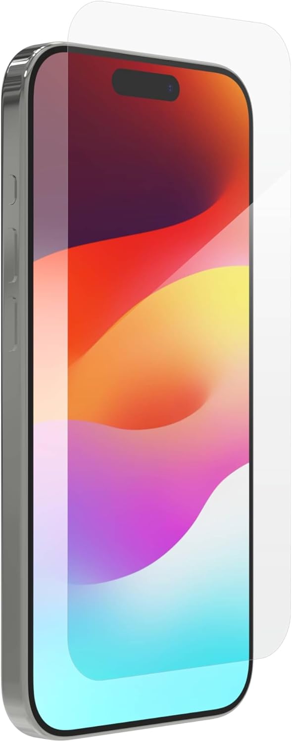 ZAGG Glass Elite VisionGuard+ Screen Protector - iPhone 12 Mini - Impact Protection, Scratch, Fingerprint, Smudge, InvisibleShield, Oil Resistant