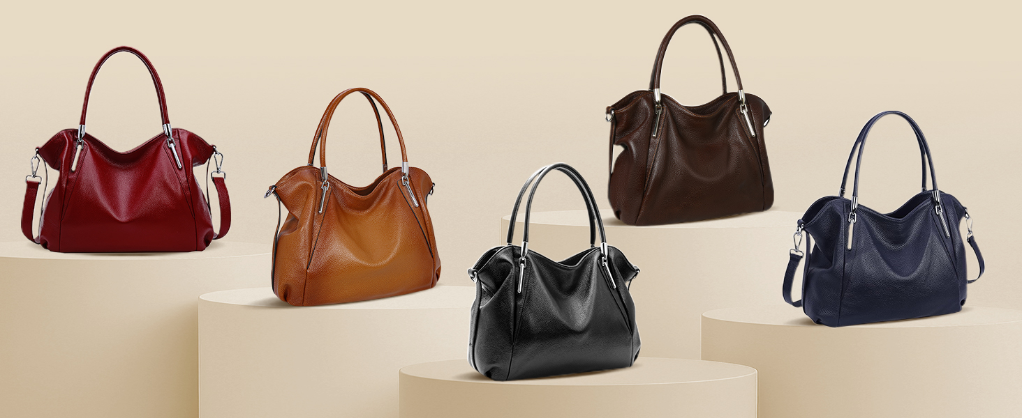 Leather crossbody bags for women