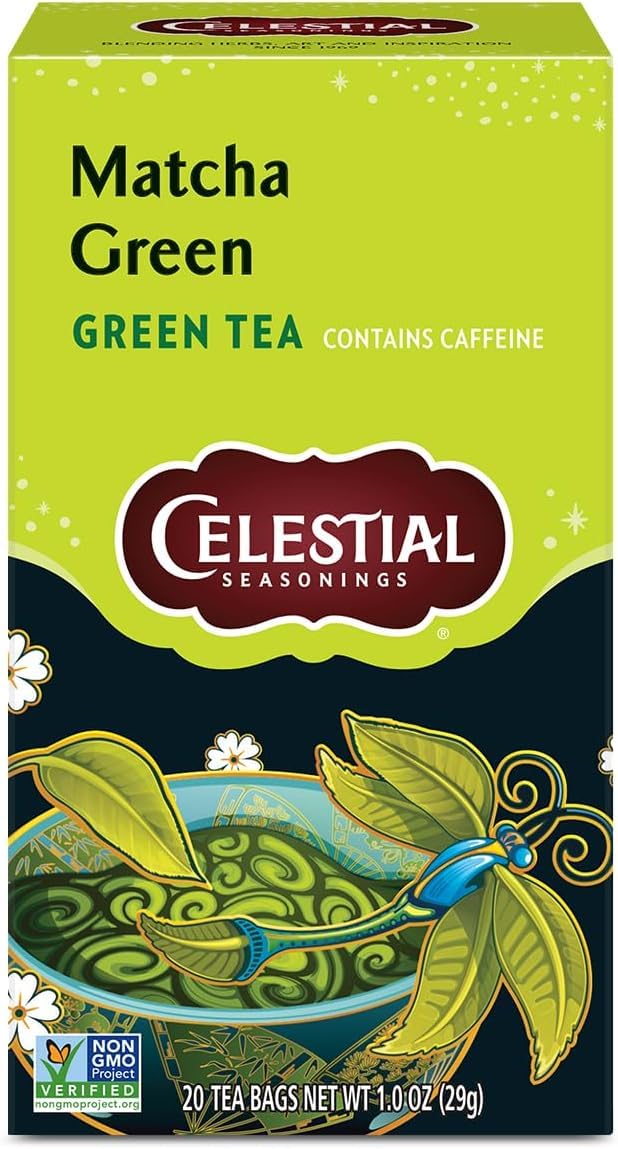 Celestial Seasonings Authentic Green Tea 40 Count