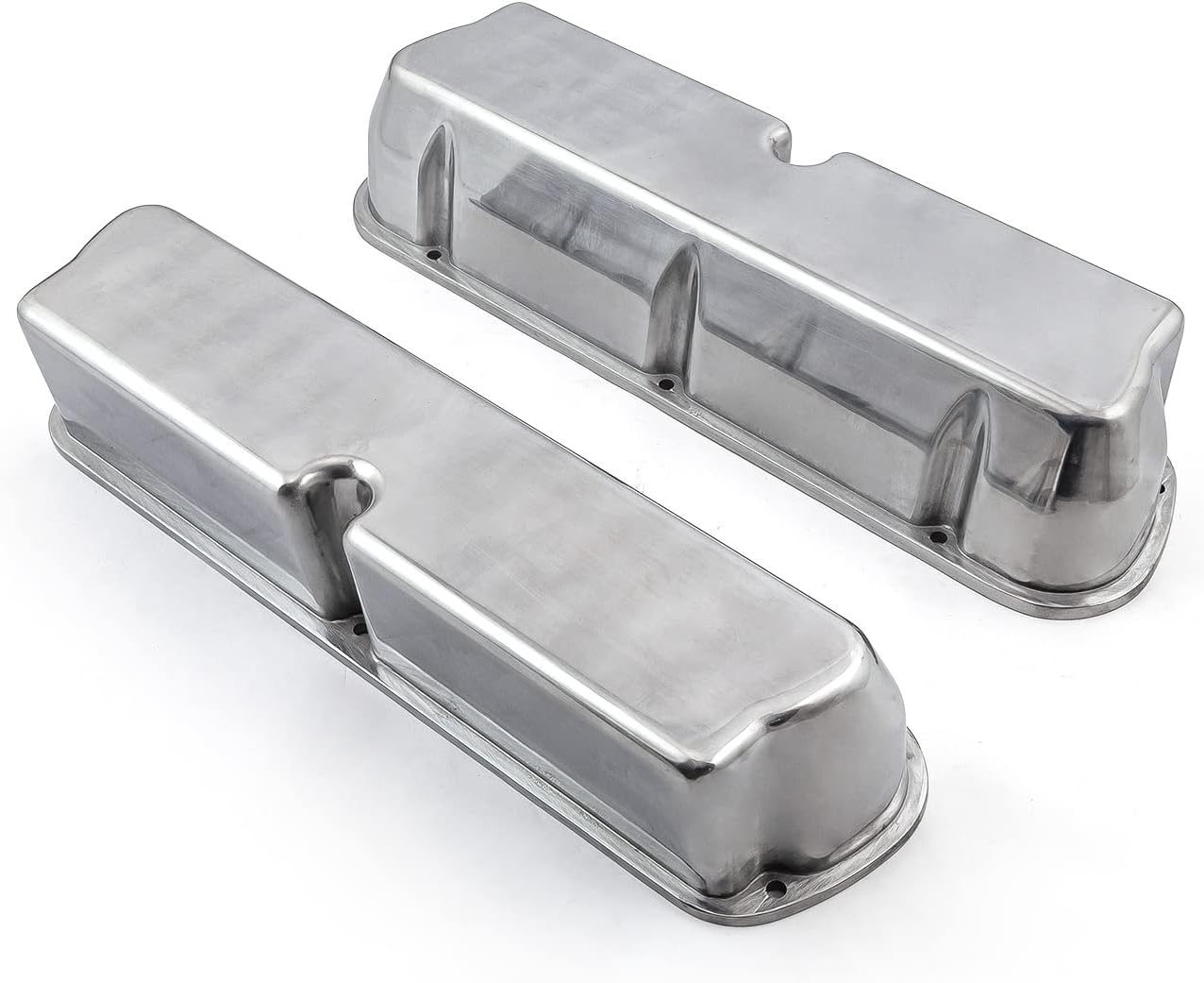 Speedmaster PCE314.1031.01 Compatible with Ford SB 289 302 Windsor Aluminum Plain Valve Cover - Tall w/o Hole