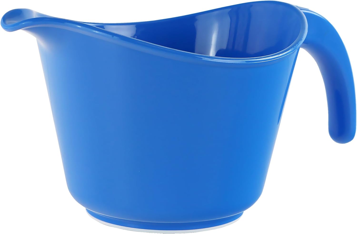 Reston Lloyd, Batter Bowl With Pour Spout, Non-Slip Base, Erogonomic Space Saving Detachable Handle, 2 QT Heavy Duty BPA-Free Microwave & Dishwasher Safe, Plum