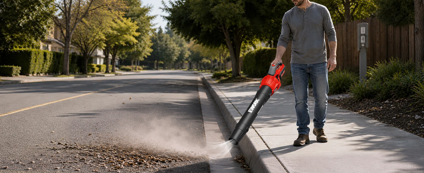 electric leaf blower