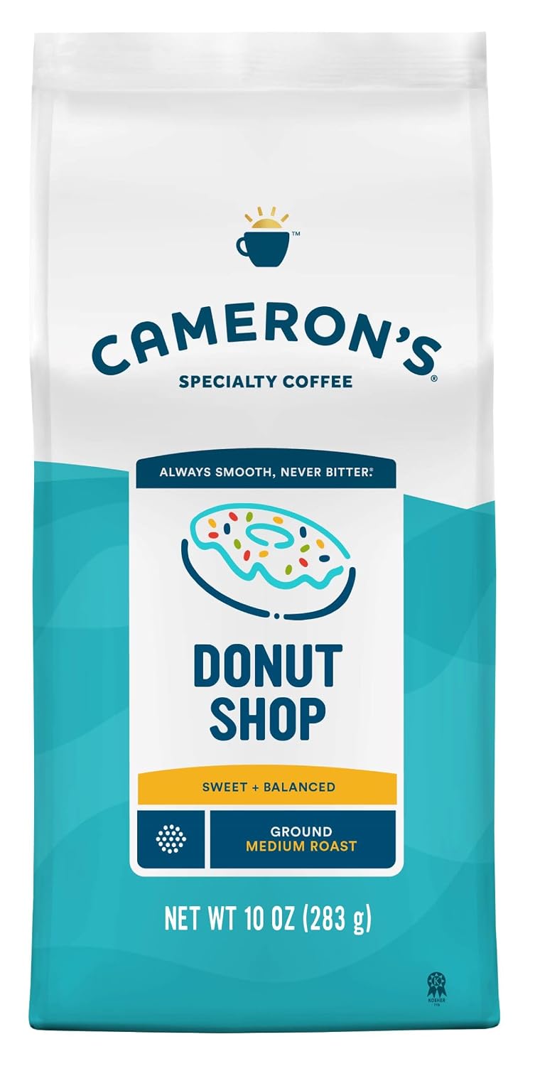 Cameron's Coffee Roasted Ground Coffee Bag, Flavored, Vanilla Hazelnut, 32 Ounce