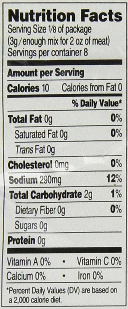 CHI-CHI'S Restaurante Seasoning Mix, Diced Onions, Garlic, and Green Chiles, 0.78 oz package