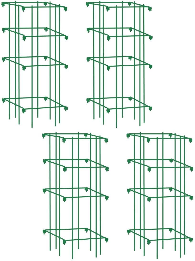 Gardener's Supply Company Lifetime Tomato Cages, Green, Set of 4
