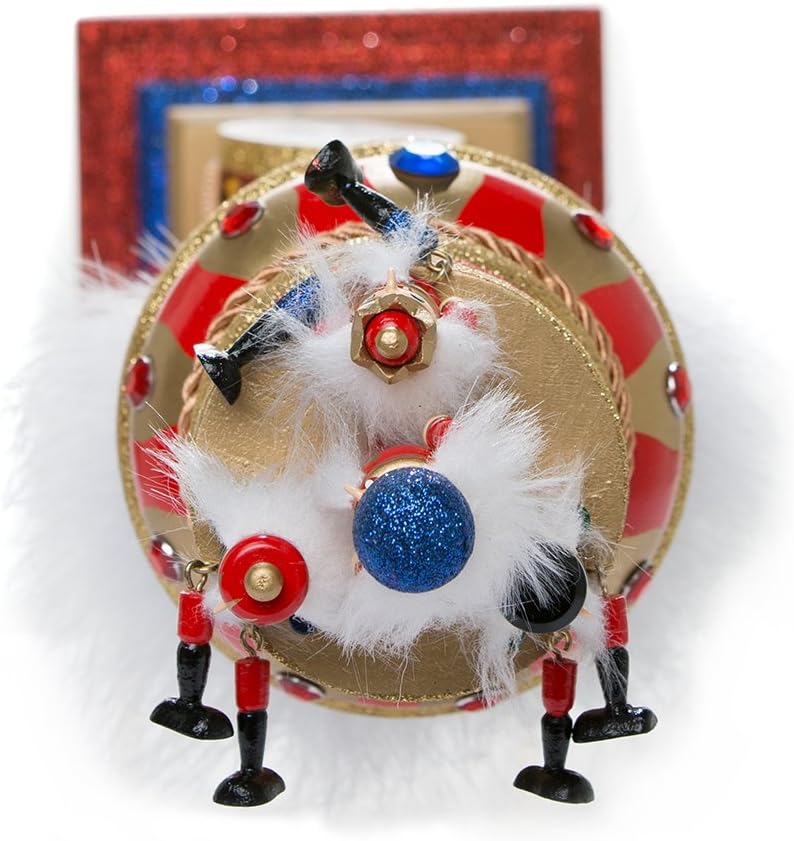 Kurt Adler Hollywood Music Box Hat Nutcracker