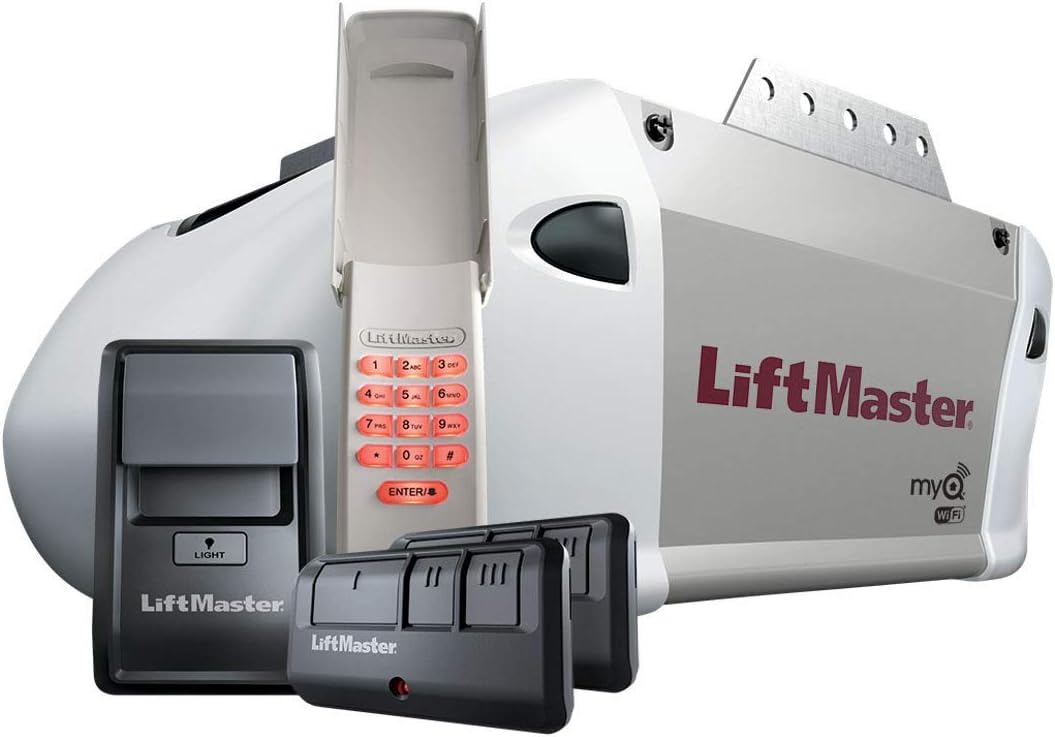 LiftMaster 8365W-267 Premium Garage Door Opener Chain Drive WiFi 1/2 hp No Rail