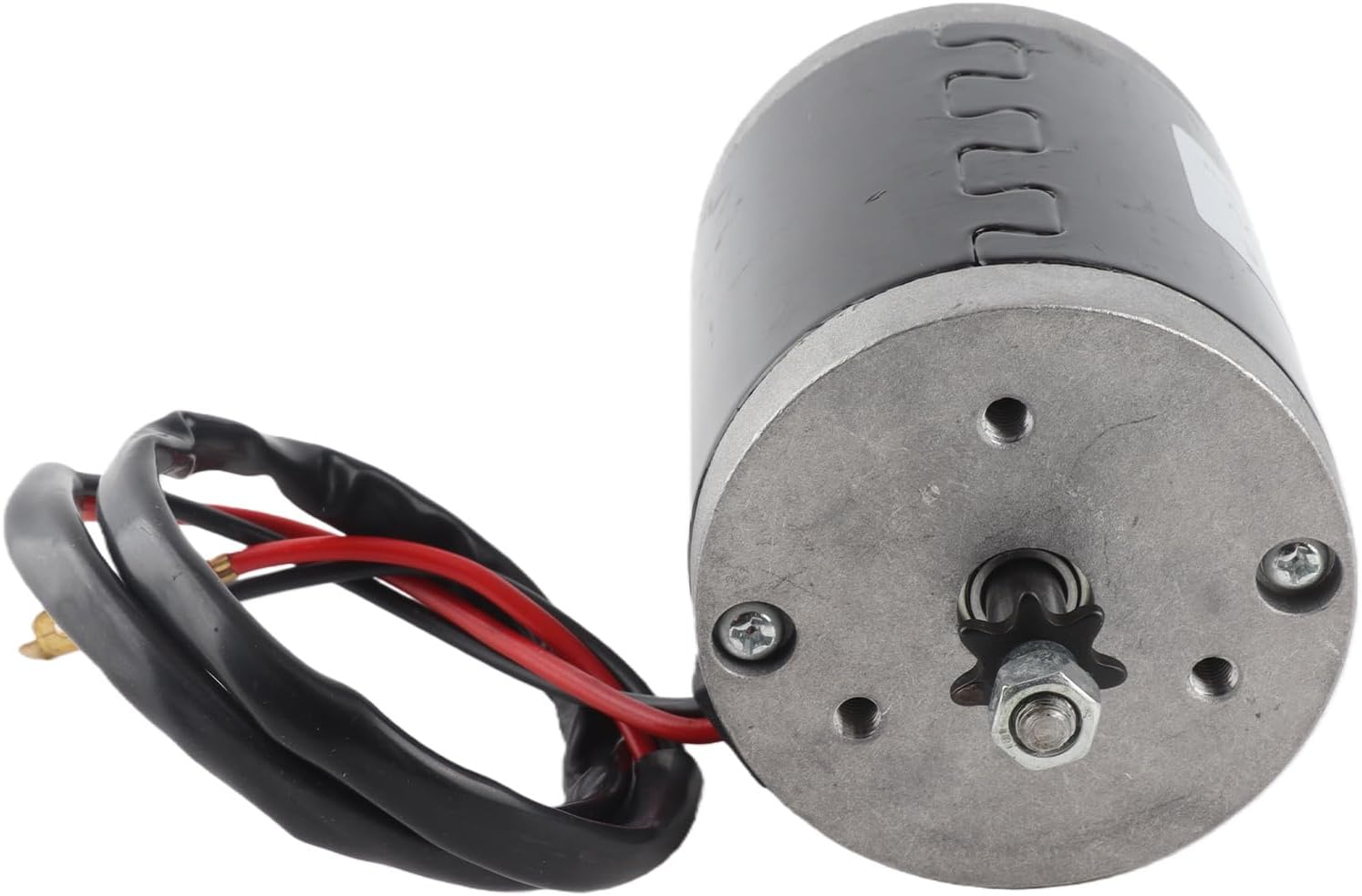 Tbest DC Motor, High-Speed Small Brushed Motor with Pulley, 12V 120W for Electric Scooter Repairs, DIY Projects, Commuters, Adults and Kids