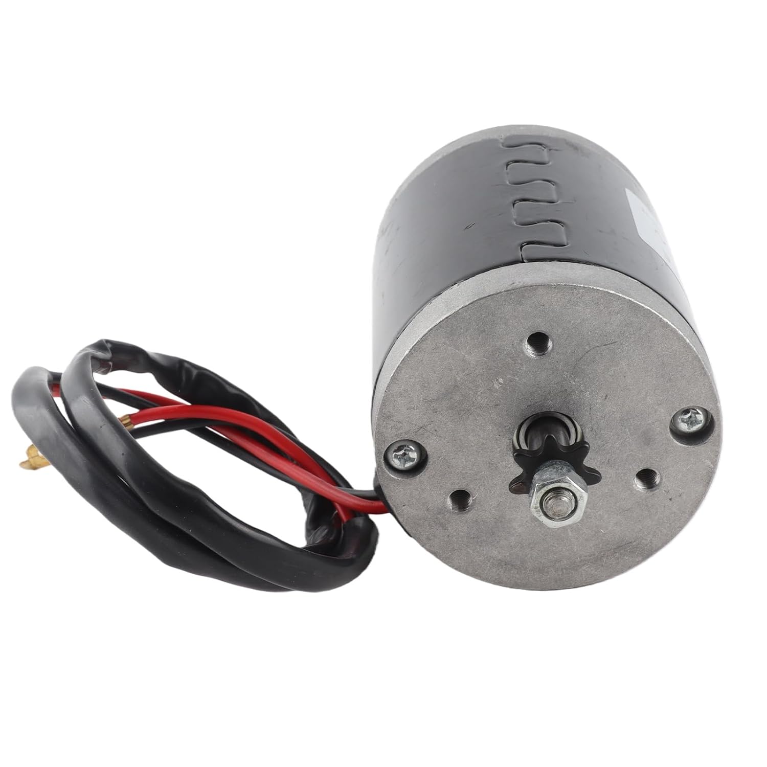 Electric Brushed Motor, 12V 120W High-Speed Compact Permanent Magnet DC Gear Motor with Belt Pulley for Electric Scooters E-Bikes Robotics UAVs