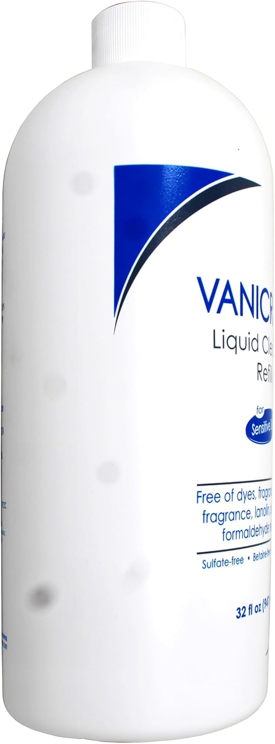 Vanicream Liquid Cleanser Refill, for Sensitive Skin, 32 FL OZ Bottle