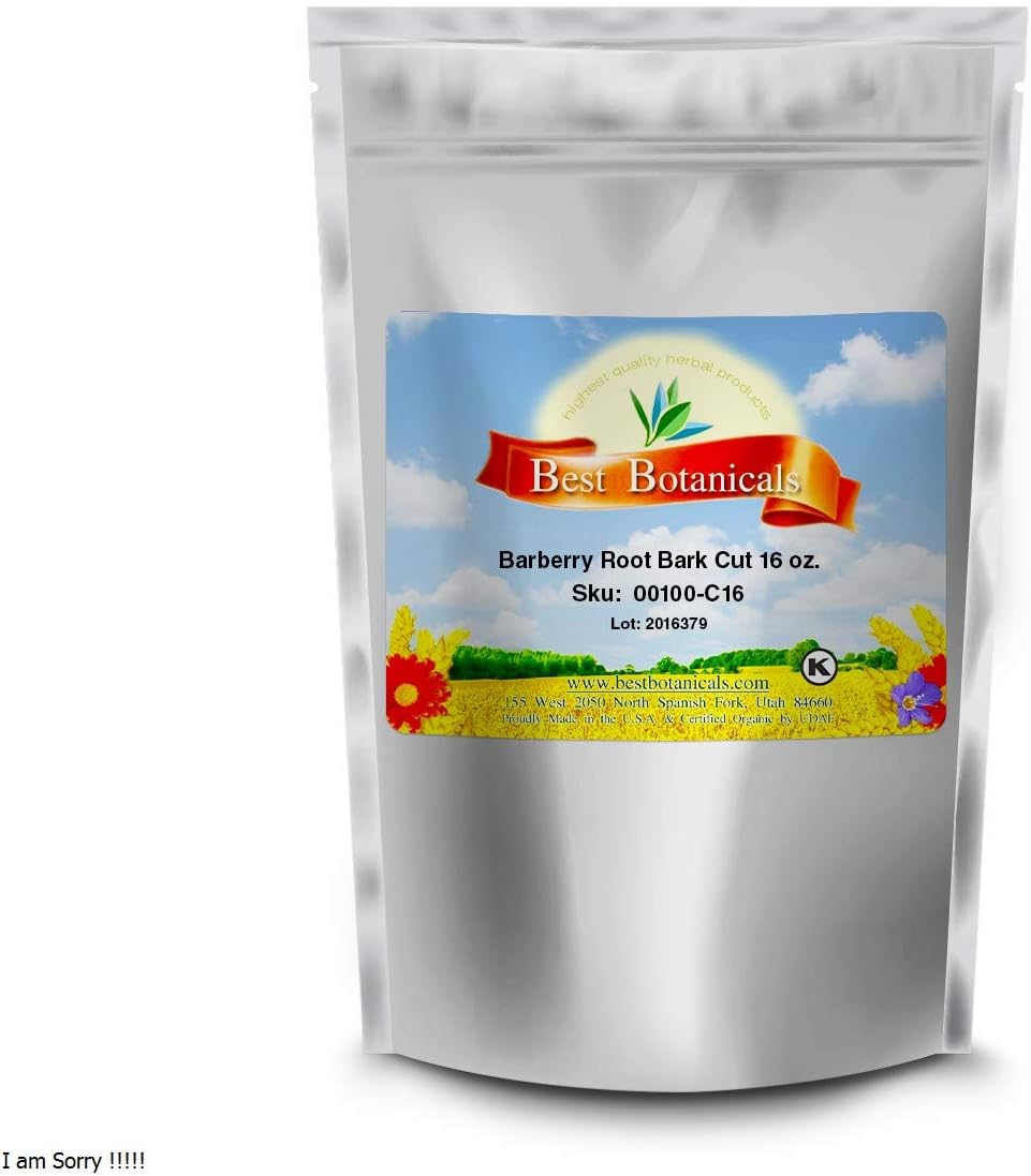 Barberry Root Bark Cut 16 oz.