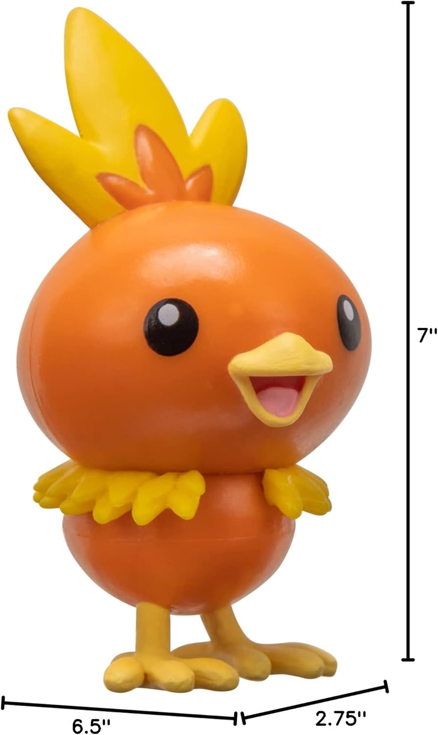 Pokémon Fire and Water Battle Pack - Includes 4.5 Inch Flame Action Charizard and 2" Squirtle Action Figures - Amazon Exclsuive