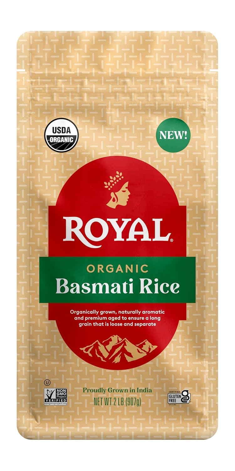 Royal Authentic Long Grain White Basmati Rice - (2 Pack) 2 lb