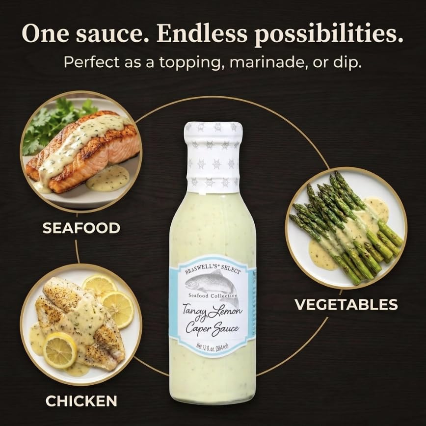 Braswell’s Select Blackened Seafood Seasoning – Small-Batch, Renowned Specialty, Made in USA, Since 1946 (5.25oz)