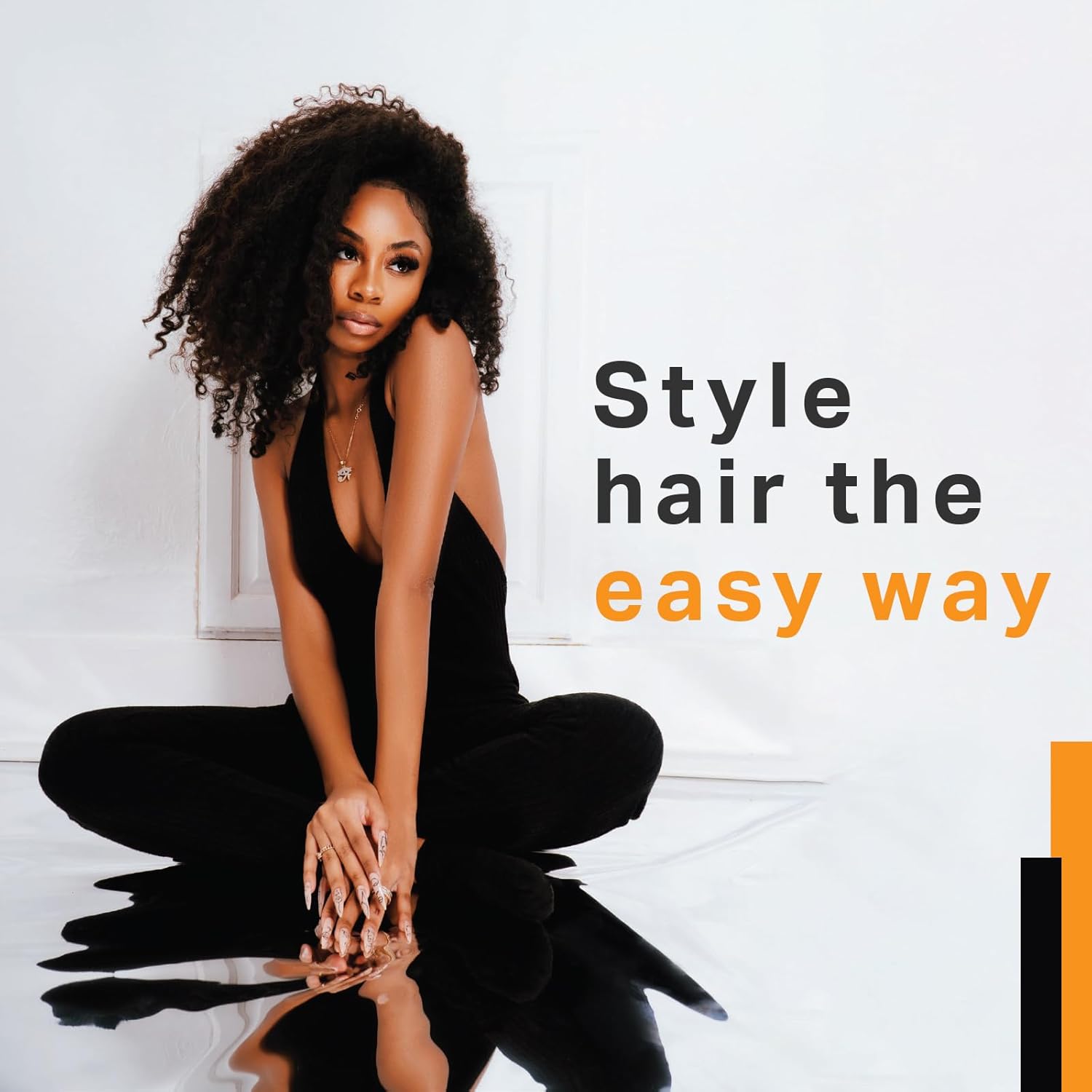 AmPro Pro Styl Curl Enhancer - Gel Activator with Olive Oil to Moisturize and Define Coils and Waves - Helps Protect and Hydrate Hair Shaft - Tames