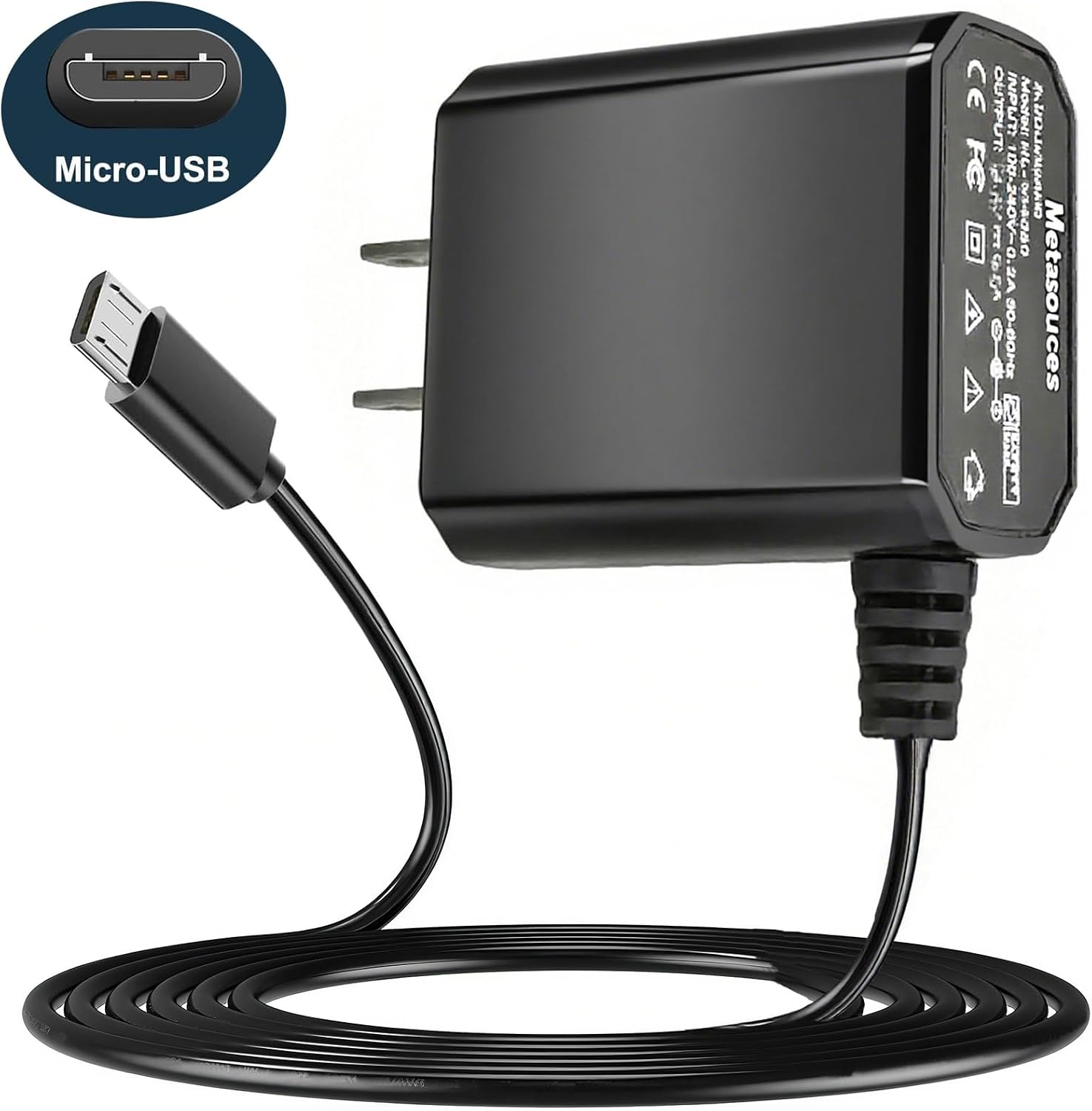 5V Charger for Arcade1Up PAW-J-01340 PAWJ01340 Game Machine DZ012ELL050100U | Micro USB Electronic Home Cabinet 1A AC/DC Adapter Power Supply