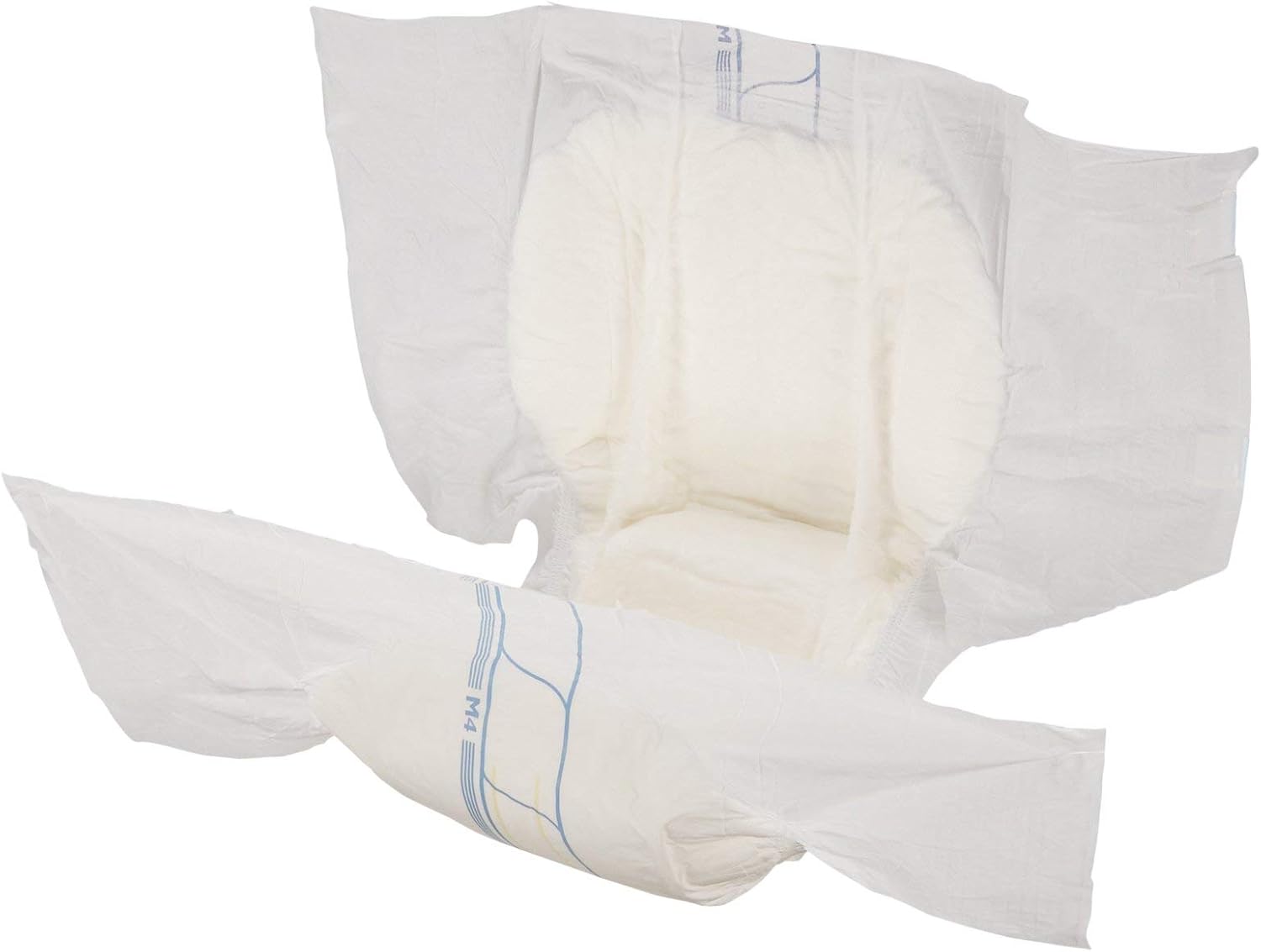 Abena Abri-Form Comfort Plastic-Backed Briefs, Level 4, (Medium To Large Sizes) Medium, 14 Count | Disposable