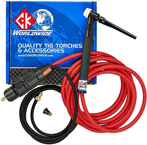 TIG225X 225 Amp IGBT AC DC Tig/Stick Welder with Pulse CK17 Flex Torch and Cable
