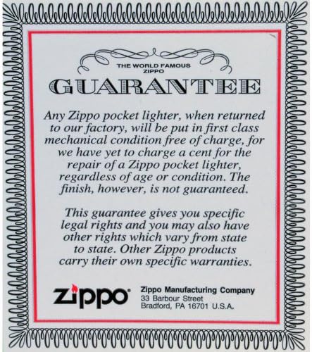 Zippo Eagles Dare Pocket Lighter - Refillable Flip-Top Windproof Lighters - Fierce Soaring Eagle Patriotic Design Pocket Lighters - Luxury Metal Lighter Made in USA