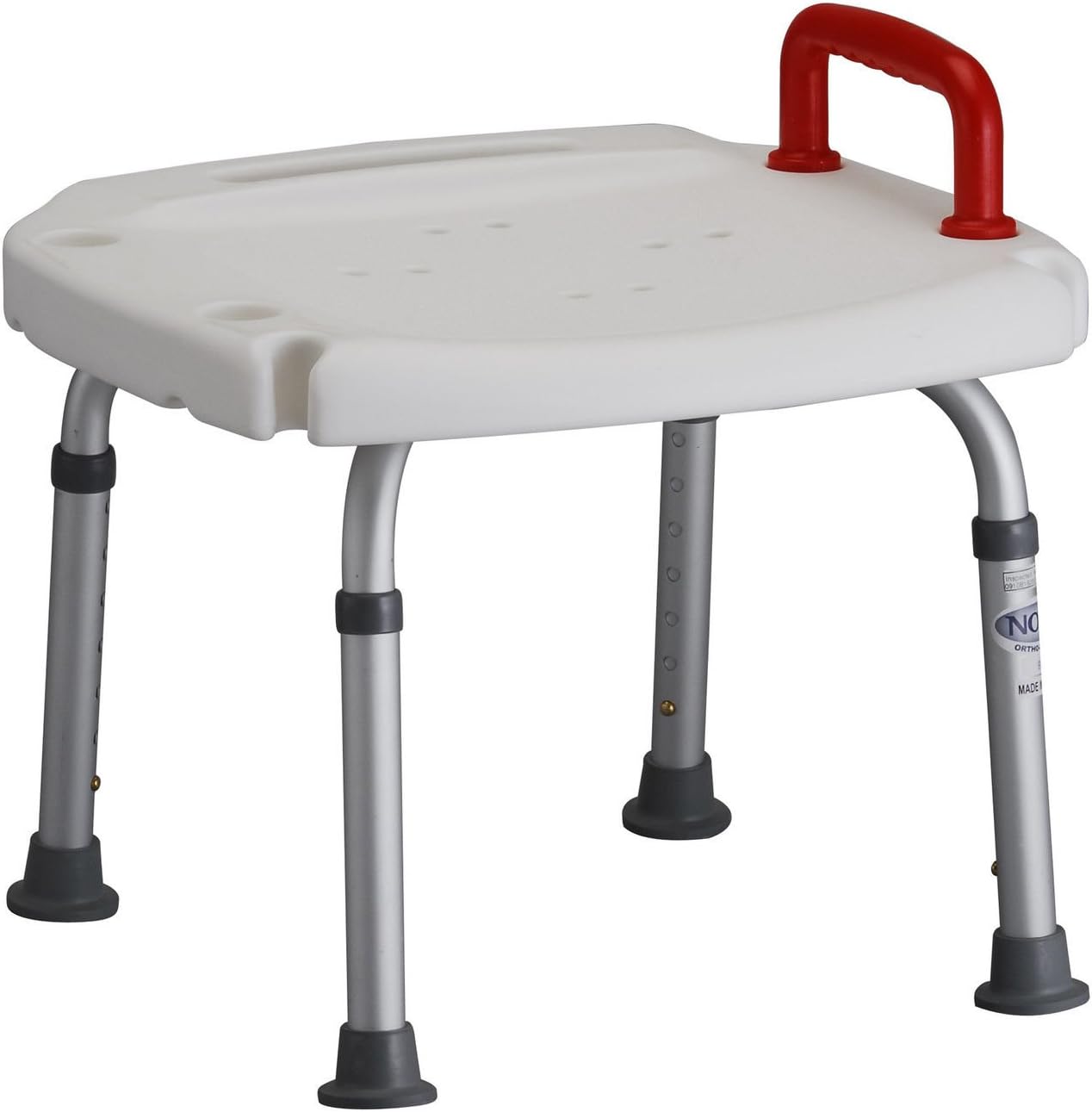 Nova Bath Seat - Red Handle Retail - 1 Each/Each - 9120-R
