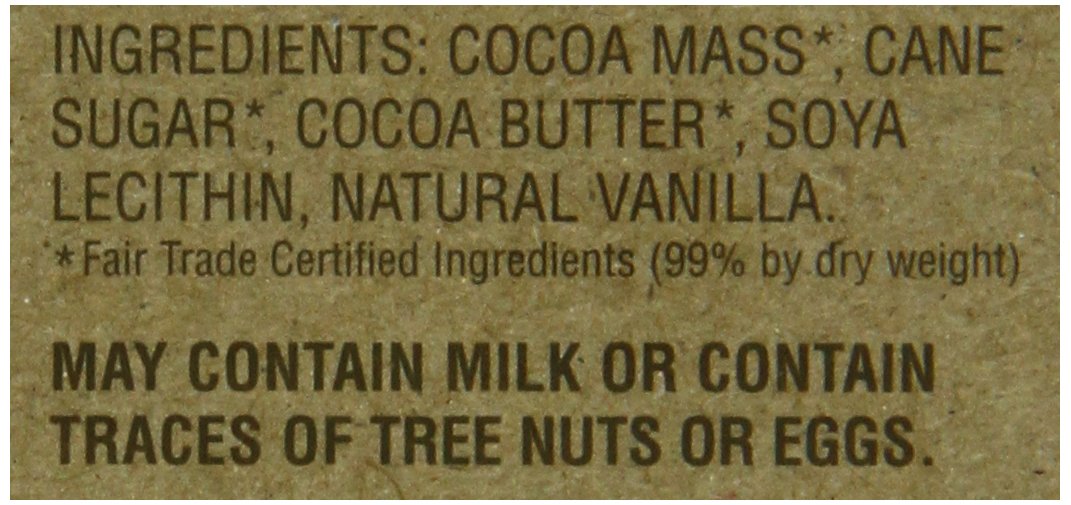 Jelina's 72% Dark Chocolate Bar, 3.35 Ounce (Pack of 8)