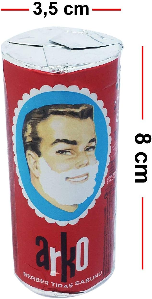 Arko Shaving Soap Stick - 12 Sticks (31.5 oz) by EVYAP