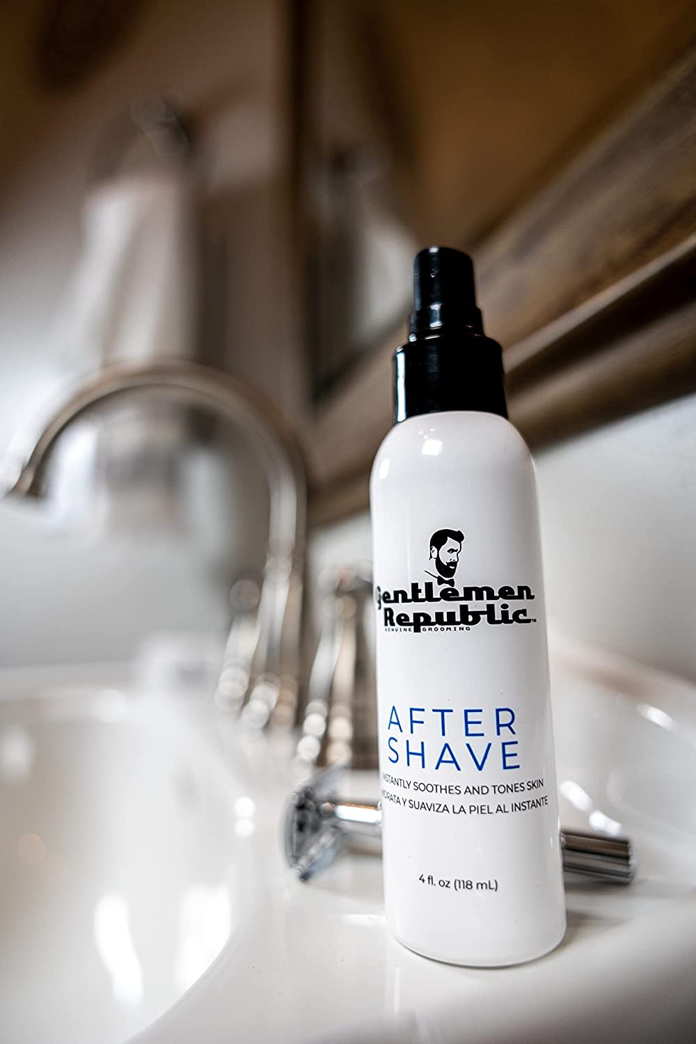 Gentlemen Republic 4oz After Shave - Alcohol-Free