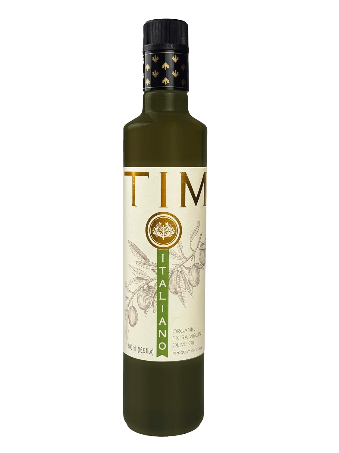 Entimio Italiano Organic Italian Extra Virgin Olive Oil from Italy, 600+ mg/kg High in Polyphenols, 2026 NYIOOC Gold, Tuscany evoo, Cold Extracted