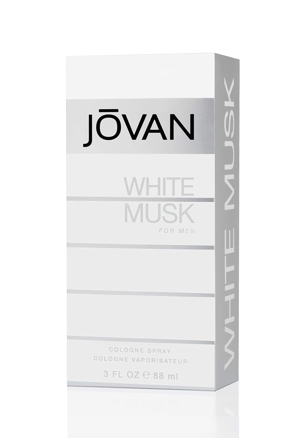 Jovan Musk for Men Eau de Cologne Spray 3 fl oz (Pack of 1), Notes of Carnation, Lavender, and Amber, Men's Fragrance, Long Lasting, Everyday Fragrance, Travel Size