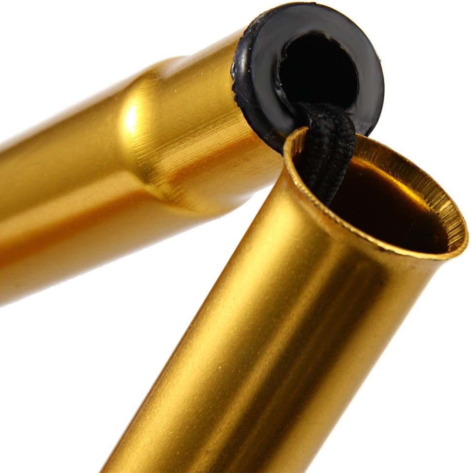 Folding Lightweight Walking Stick - Adjustable Aluminum Metal Collapsible Travel Cane with Non-Slip Rubber Base