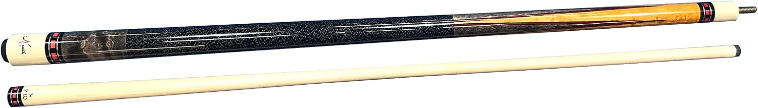 Meucci SB3-R Handcrafted Billiards Pool Cue Stick w/PRO Shaft - Red + Hard CASE