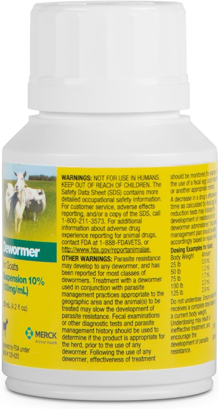 Safe-Guard (Fenbendazole) Dewormer Liquid 125ml