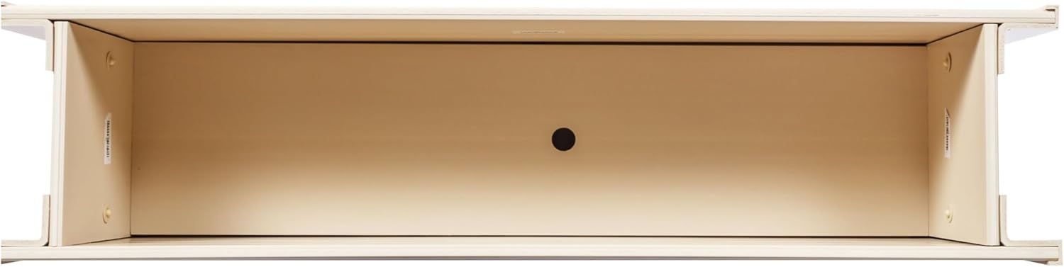 ECOFLEX 48" Window Box Planter, Moisture Resistant Outdoor Flower Box for Windows, Railings, or Fences, Weather Resistant Composite, No Tools Needed
