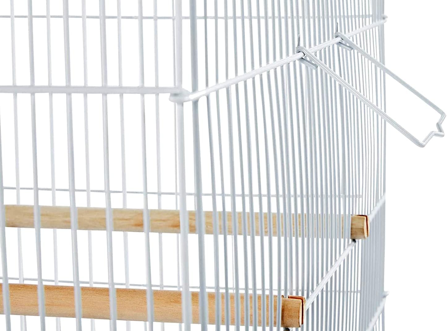55" X-Large with 3/8-Inch Tight Bar Spacing for Multiple Flight Small Size Bird Aviary Budgie Canary Finches Breeding Home Cage with Removable Rolling Stand