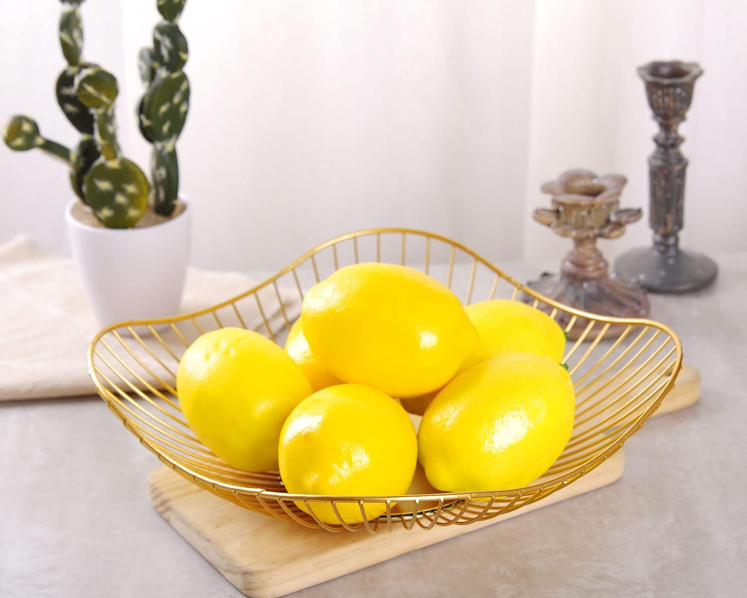 IBWell Short Curved-Edge Modern Creative Stylish Single Tier Dish
