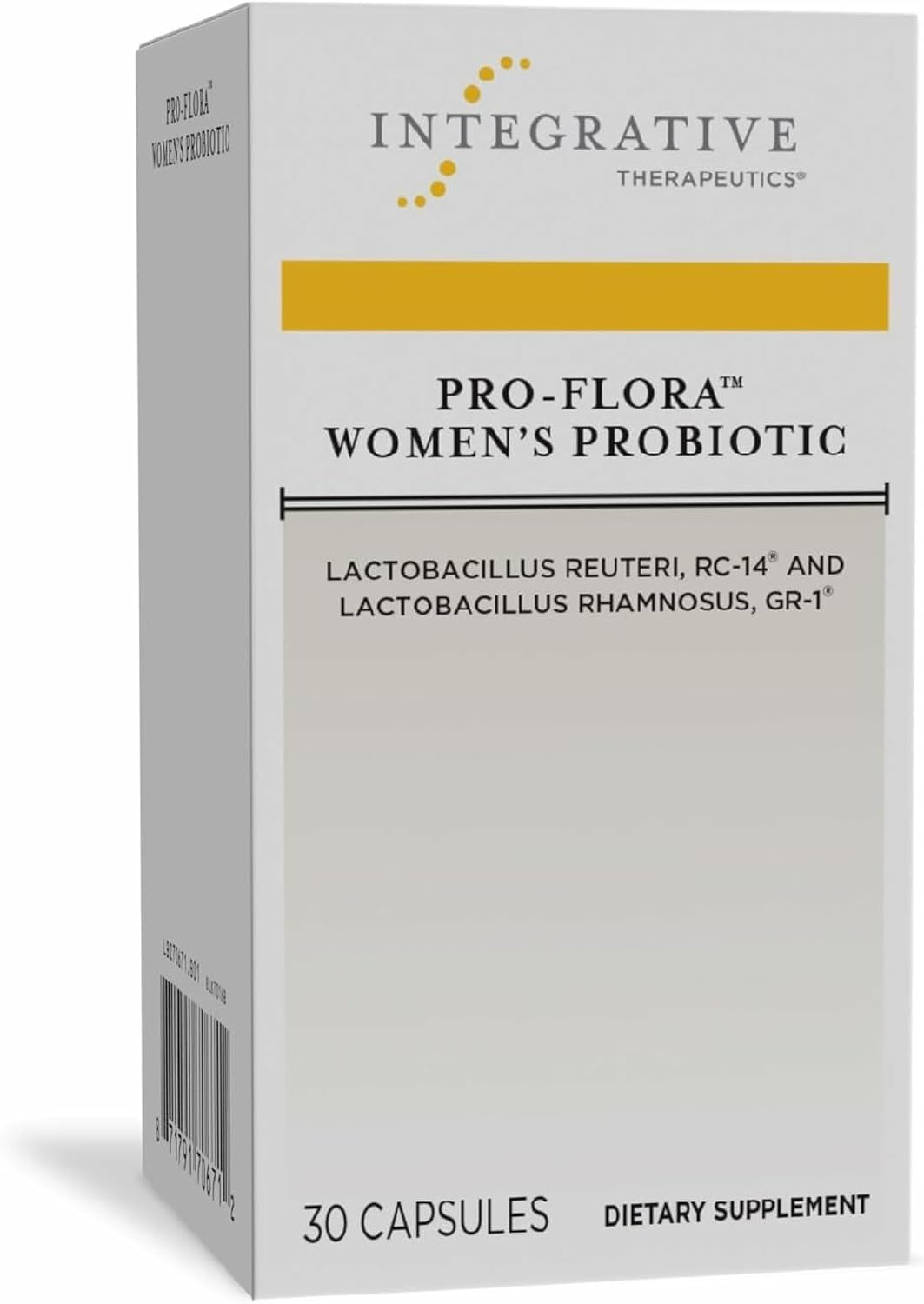 Integrative Therapeutics Pro-Flora Women’s Probiotic - Vaginal Health Probiotic*- Supports Urogenital Health in Women* - Convenient Daily Use - 30