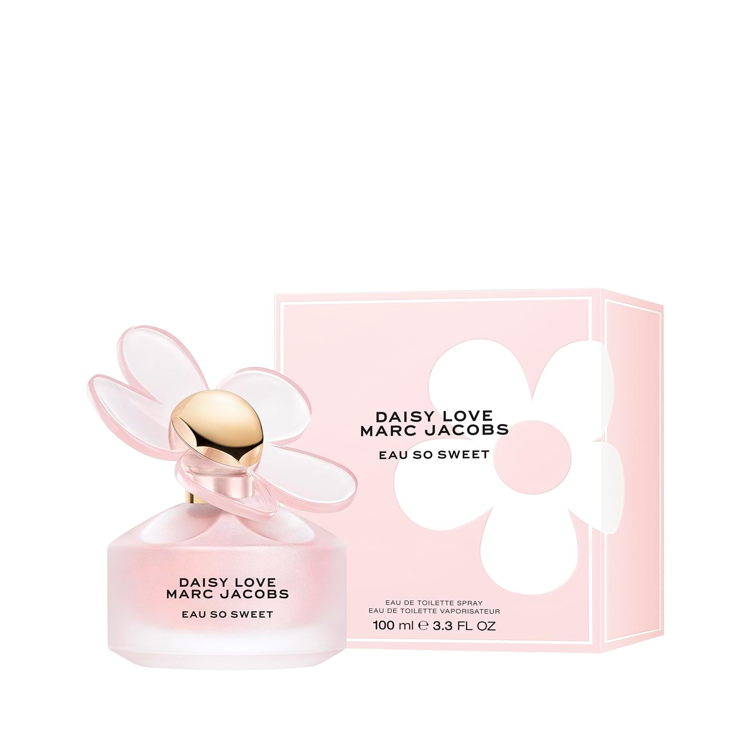 Marc Jacobs Daisy Love Eau So Sweet Eau de Toilette – Floral Women's Perfume – With Notes of White Raspberries, Daisy Petals & Sweet Musk