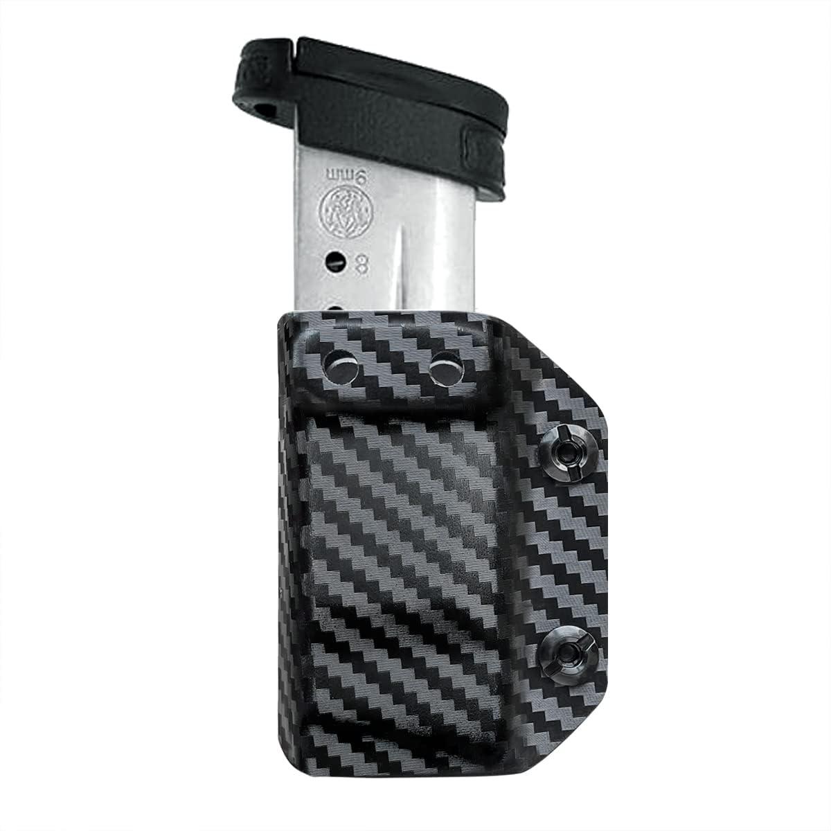 POLE.CRAFT IWB/OWB Magazine Holster Kydex - Mag Carrier Fits: 9mm .40 Double Stack / 9mm .40 Single Stack - P365 1911 Glock 19 19X 17 26 27 28 43 22